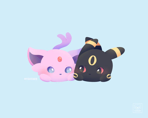 Pokemon | Espeon x Umbreon