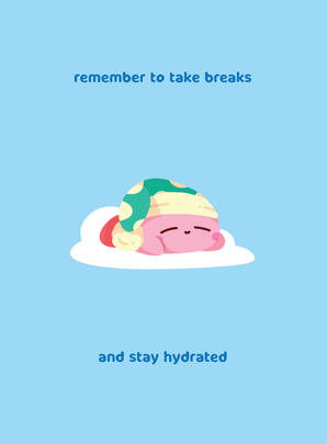 Kirby | rest and hydrate